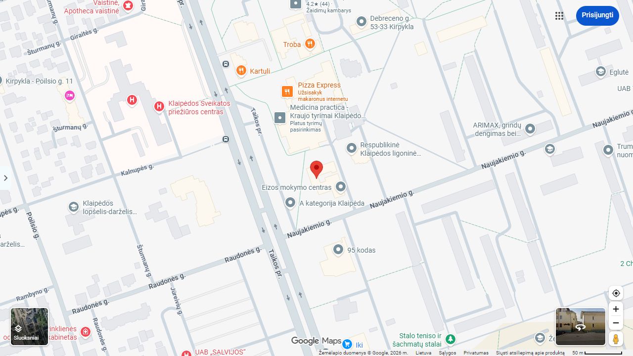 Klaipėdos Kristaus bažnyčia — Naujakiemio g. 26-4, Klaipėda